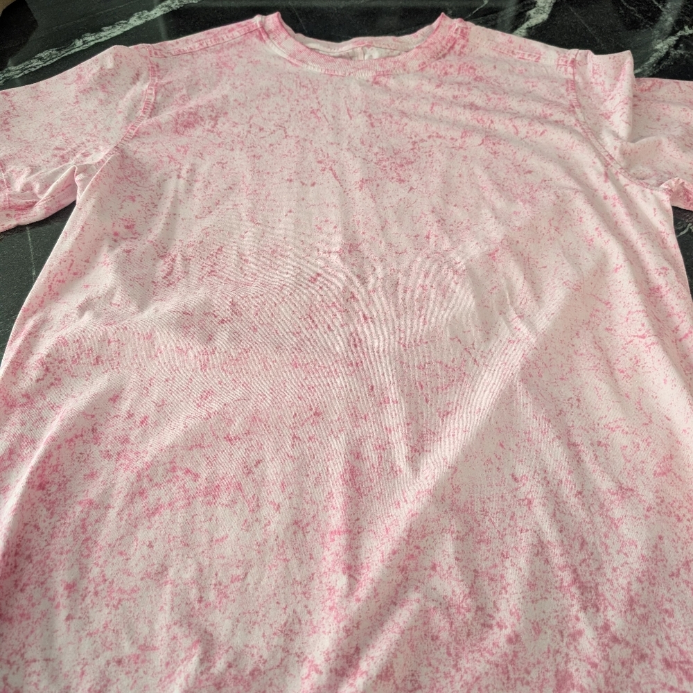 Lululemon Pink Speckled Women's All Yours Tee
